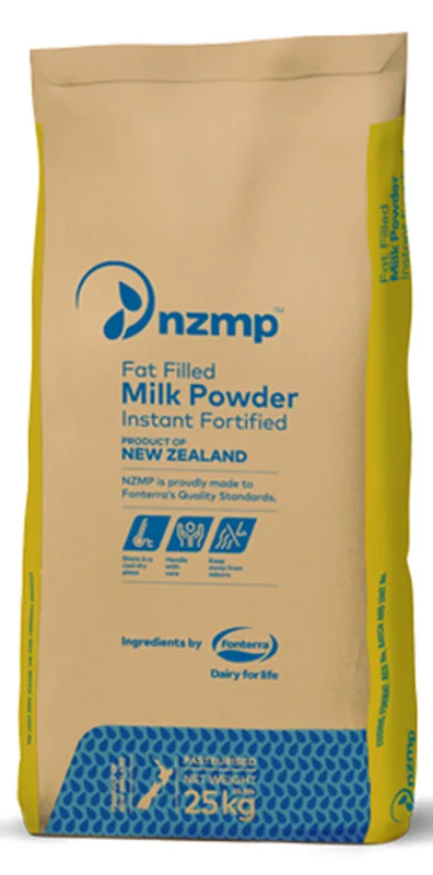 Fonterra NZMP 28% Instant Fat Filled Milk Powder